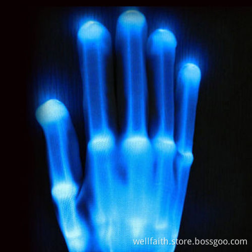 Wholesale, 7 model LED rave light, finger lighting, flashing glow glovesNew